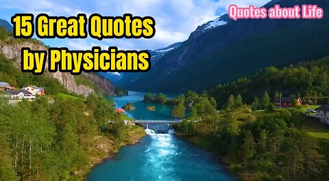 Great quotes by physicians