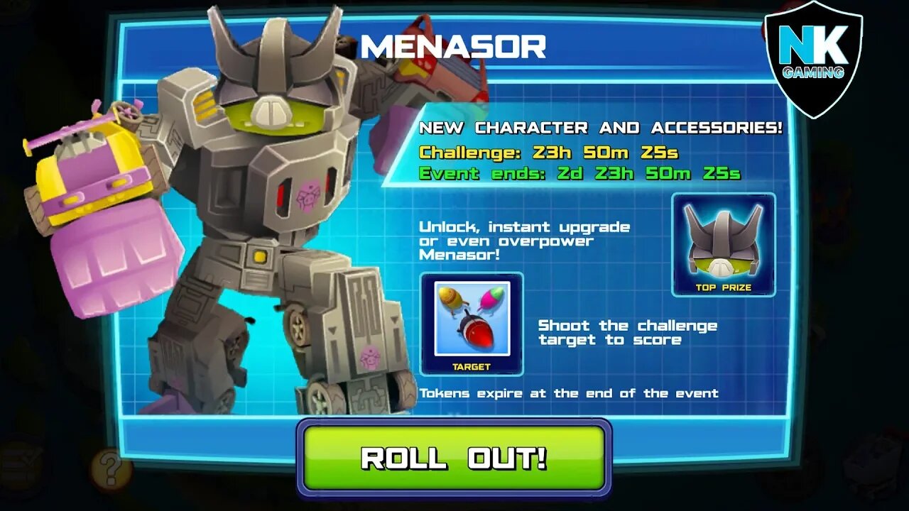 Angry Birds Transformers - Menasor - Day 4