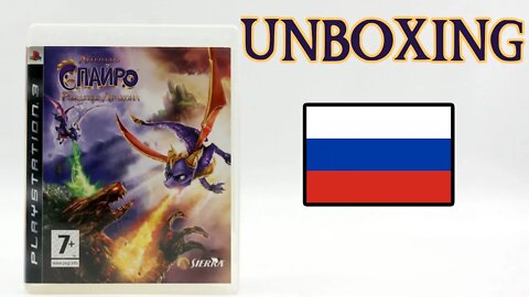 OCG Unboxing - The Legend of Spyro: Dawn Of The Dragon Russian Version (PS3)