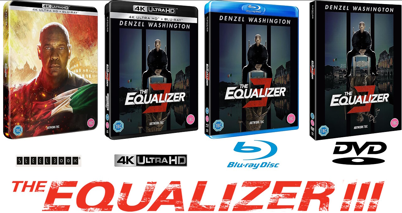 The Equalizer 3 [Steelbook | 4K Ultra HD | Blu-ray | DVD] Denzel Washington & Antoine Fuqua