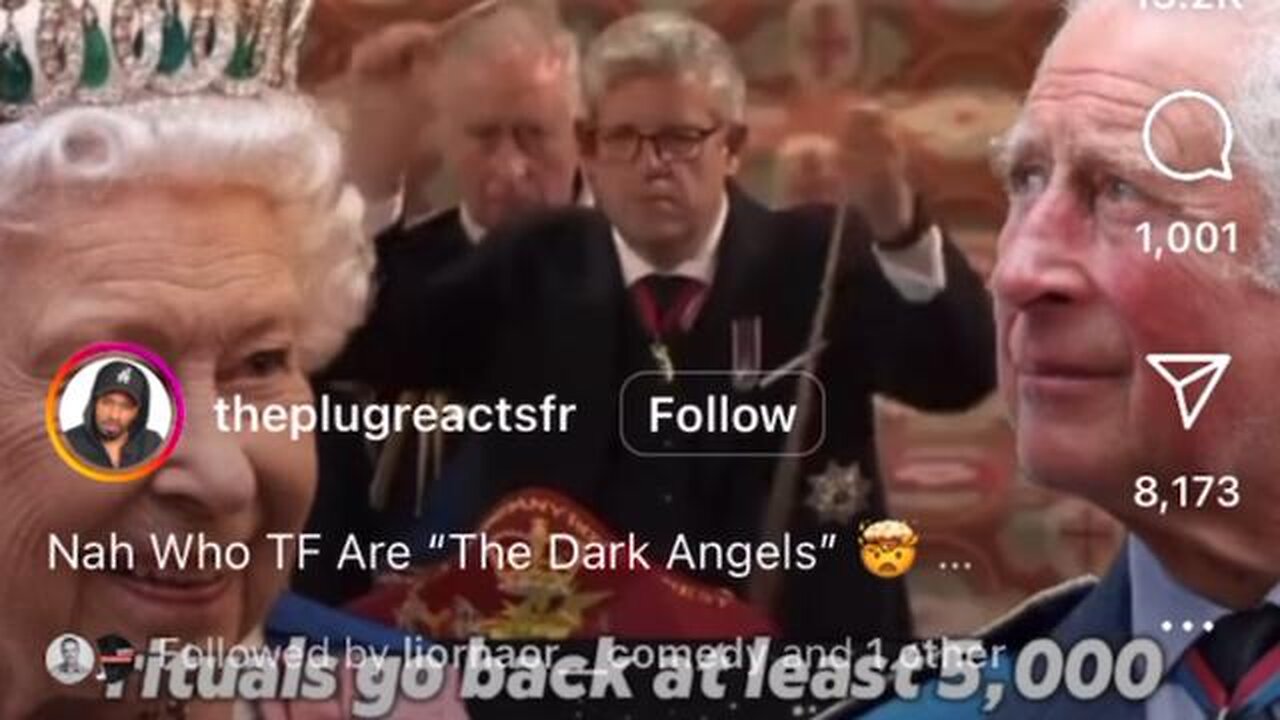 Dark Angels! If you pay attention, you will hear what they are really worshiping