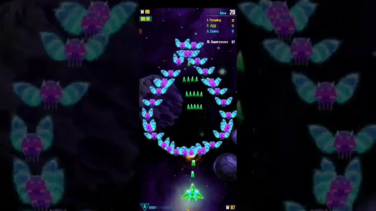 GALAXY ATTACK ALIEN SHOOTER - PVP SURVIVAL 1 VS 30 (12 August 2022)