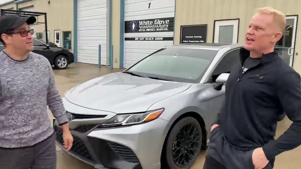 Tulsa Window Tint | White Glove Auto | Toyota Camry