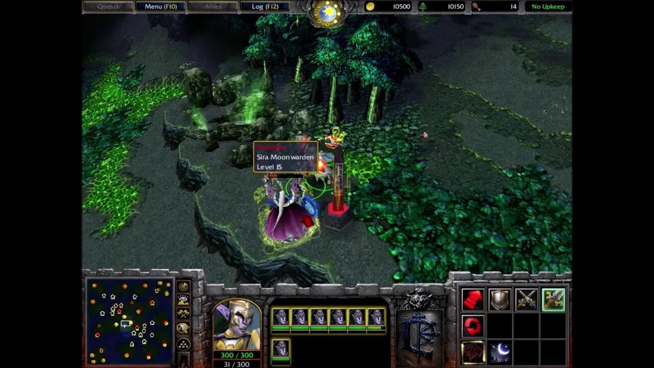 Warcraft 3 Classic: Night Elf Guardian