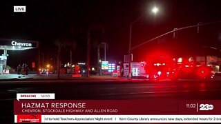 BREAKING: Apparent fire at Chevron gas station