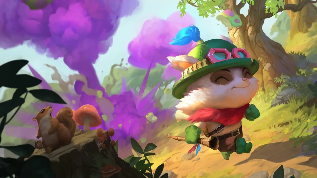 Teemo Part Tank Part AP in the Baron Lane