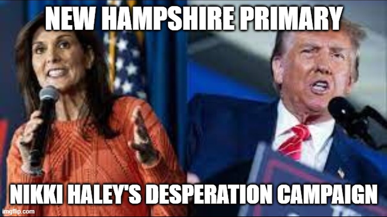 New Hampshire Primary Day! The media meltdown. Nikki Haley is delusional.