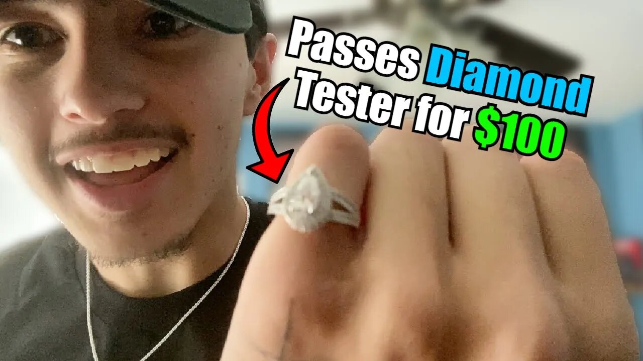 $100 Ring Passes Diamond Tester