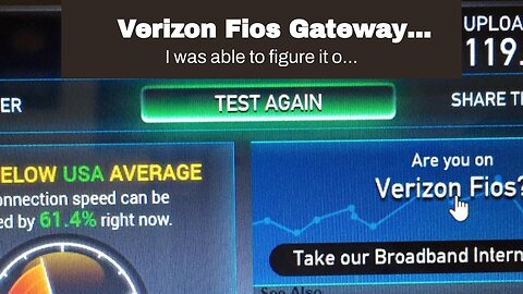 Verizon Fios Gateway AC1750 Wi-Fi (G1100)