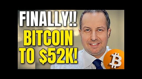 Gareth Soloway - "Bitcoin Rebounding to $52K!" FINALLY! Crypto News