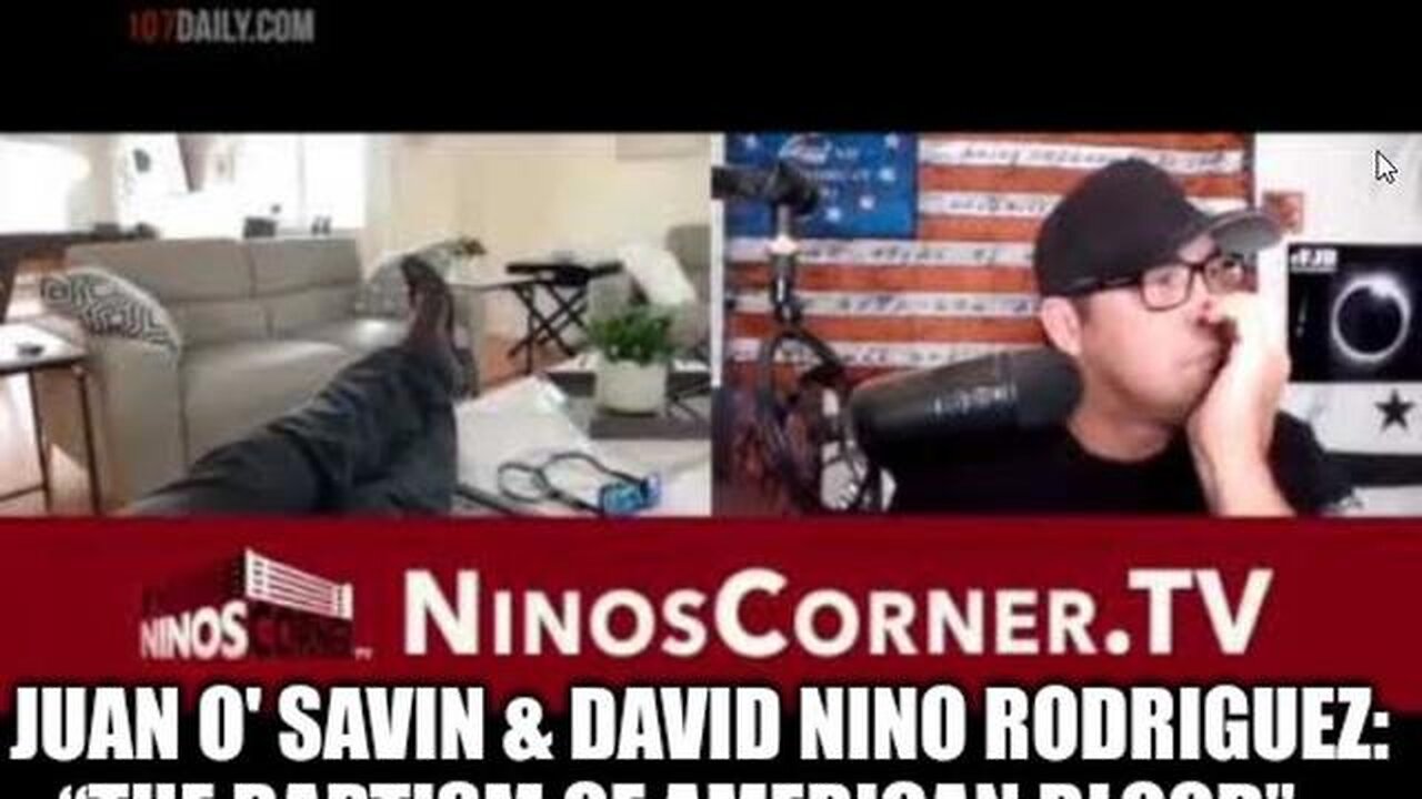 JUAN O' SAVIN & DAVID NINO RODRIGUEZ: “THE BAPTISM OF AMERICAN BLOOD”