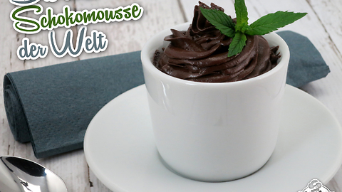 2 Zutaten Schokomousse