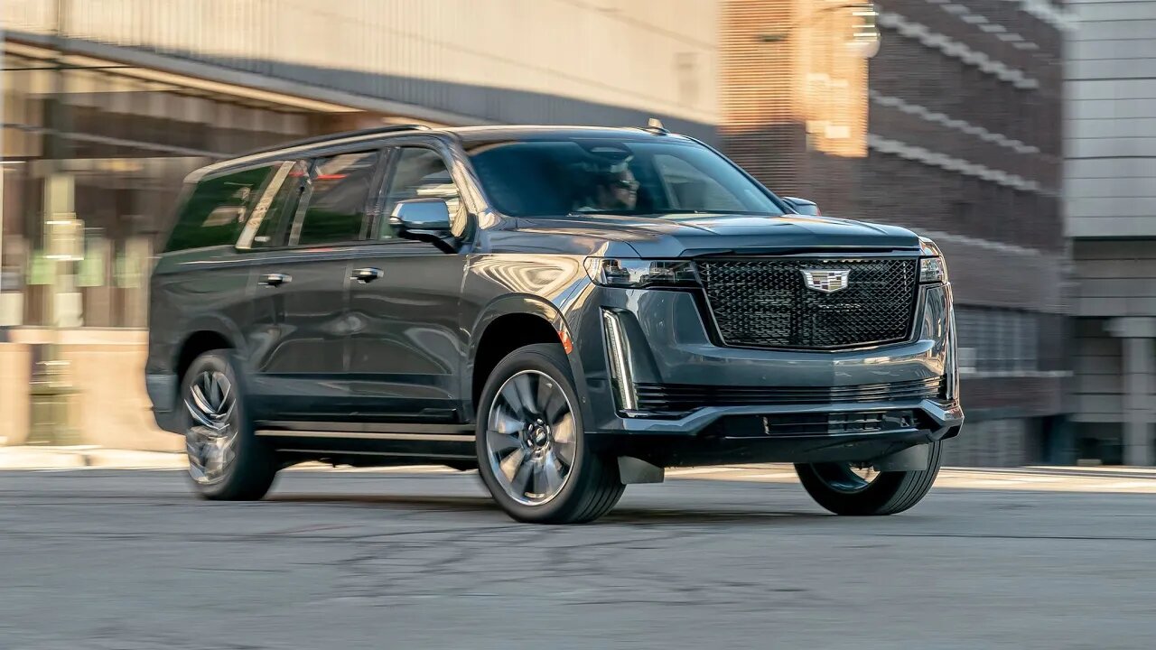 2021 Cadillac Escalade SUV (Middle East Reveal)