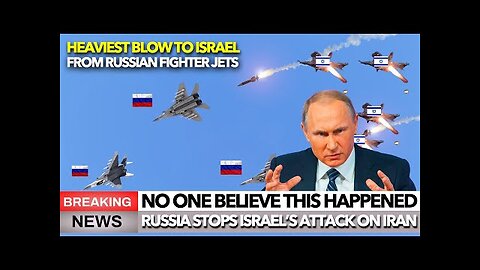 Israel Panics! Dozens Of Russian Warplanes Arrive In Iran; Putin Seeks Revenge!