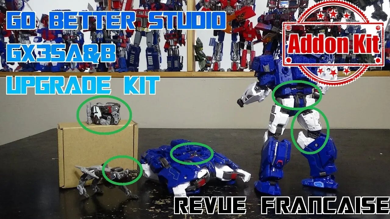 [Francais] Revue Video de GO BETTER STUDIO - GX35A&B - UPGRADE KIT pour Soundwave