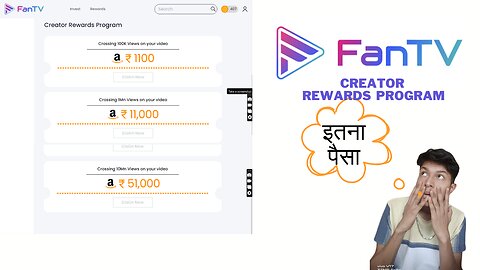 Fan tv creator program // how to earn money on fan tv // what is fan tv