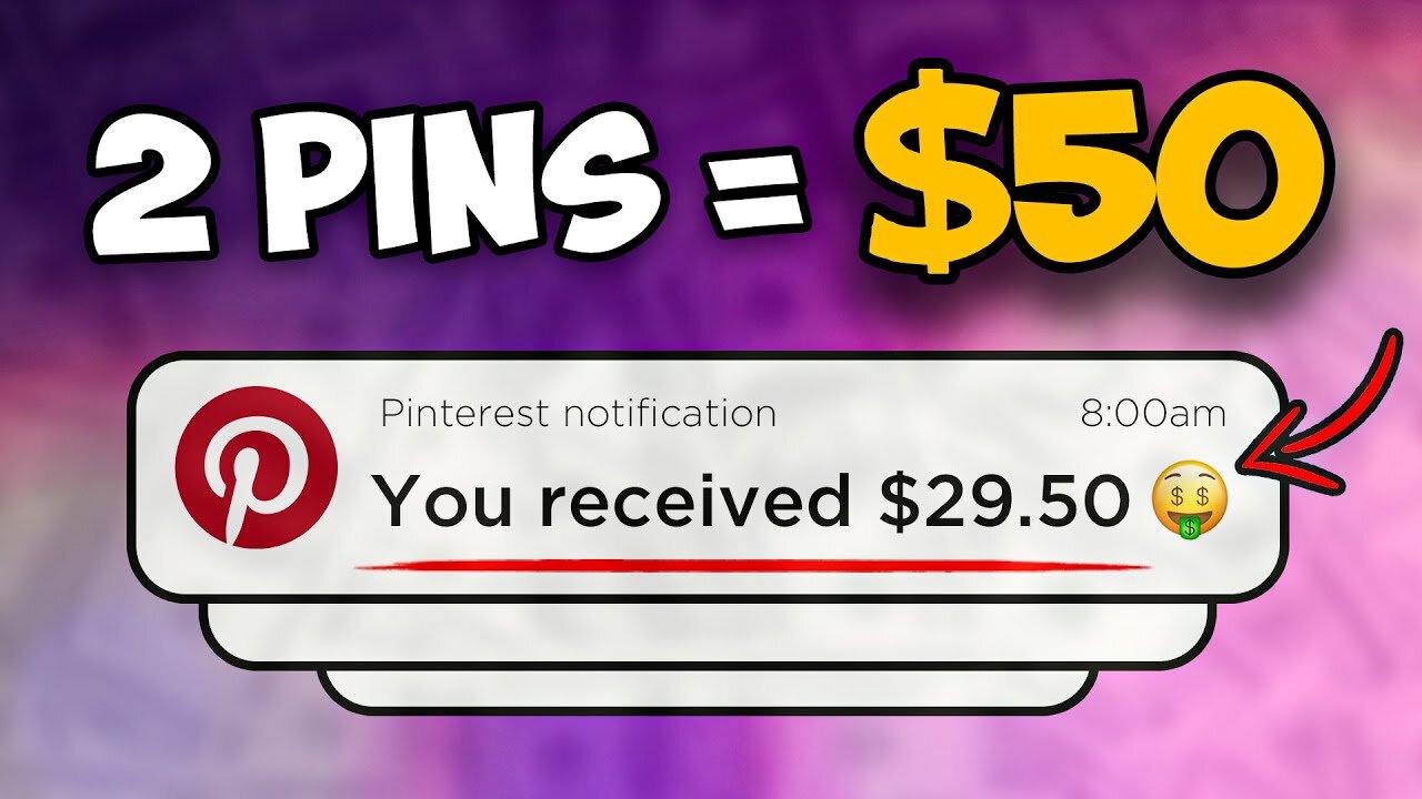 Get Paid $500 Per DAY Posting On Pinterest - NO BS