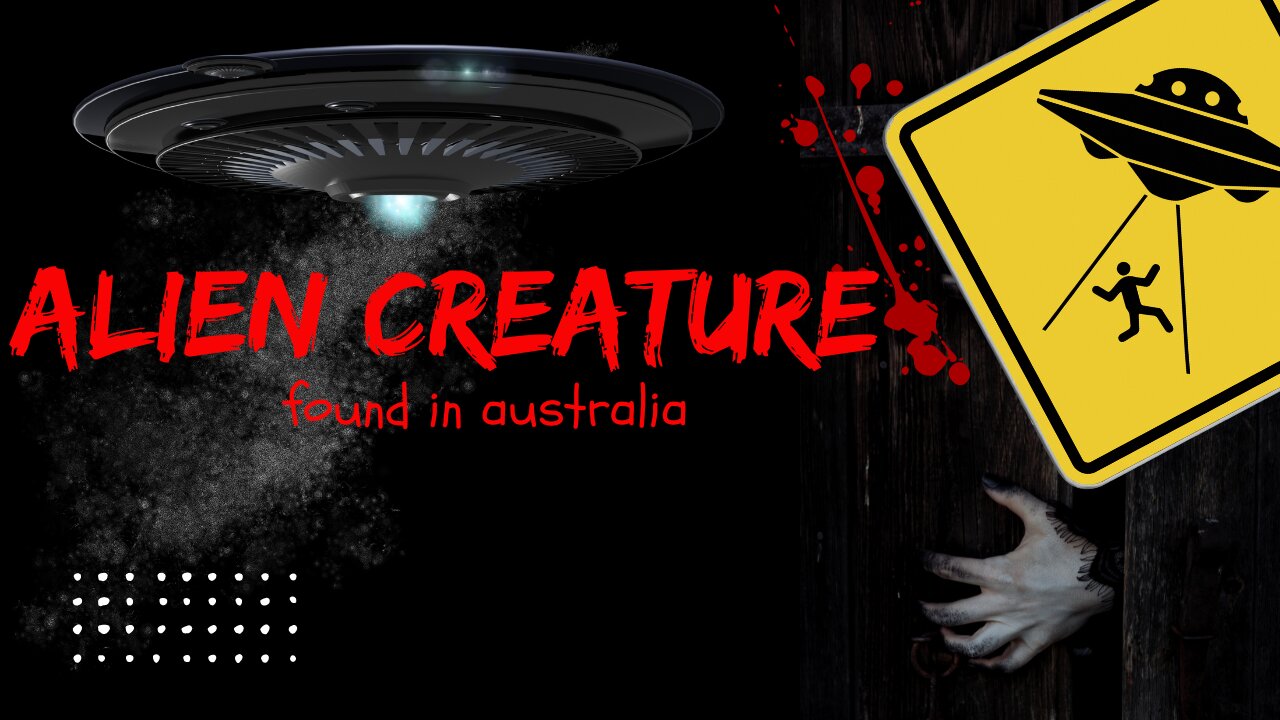 alien creature found in australia !