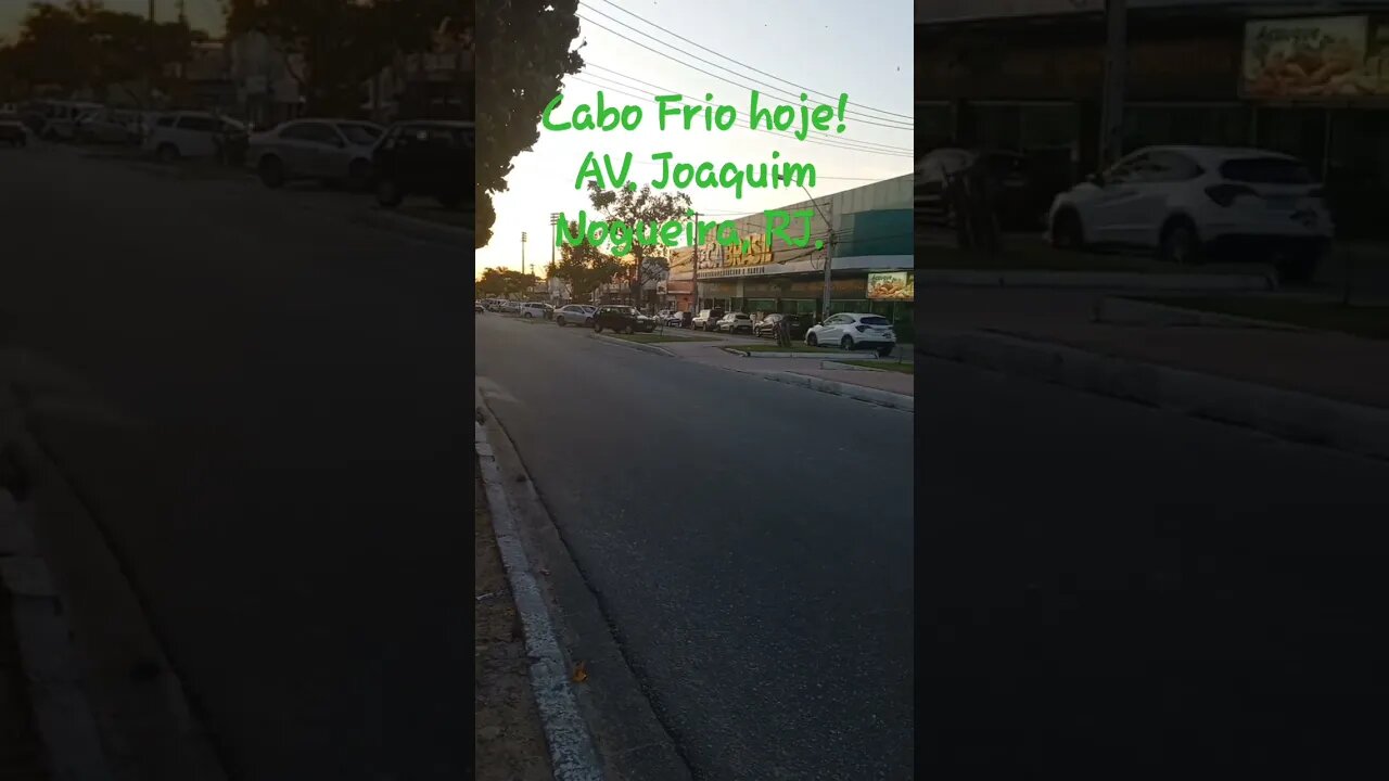 Cabo Frio hoje! Avenida Joaquim Nogueira #shorts #riodejaneiro