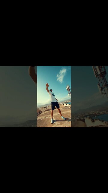 Rooftop dance, glad it didn't break!