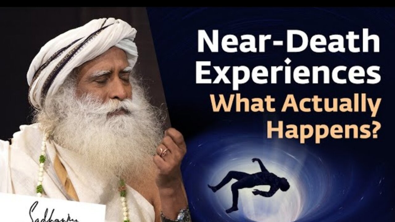 What Actually Happens in Near-Death Experiences? | Prof. Emery Brown from MIT Asks Sadhguru