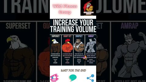 🔥Increase your training volume🔥#shorts🔥#wildfitnessgroup🔥16 July 2022🔥