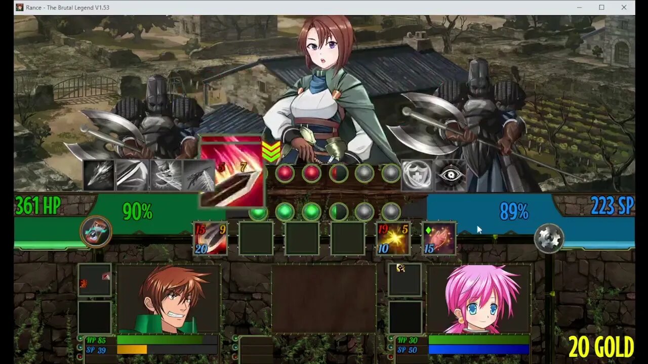 Rance - The Brutal Legend any% speed run 7:34