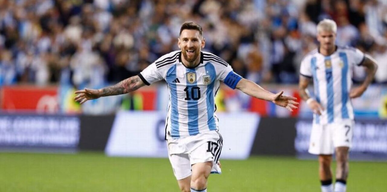 Lionel Messi scores twice as Argentina stretch unbeaten run to 35 games with win over Jamaica