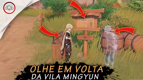 Genshin Impact, Olhe em VOLTA da vila MINGYUN | Super Dica PT-BR