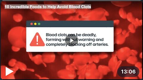 10 Incredible Foods to Help Avoid Blood Clots