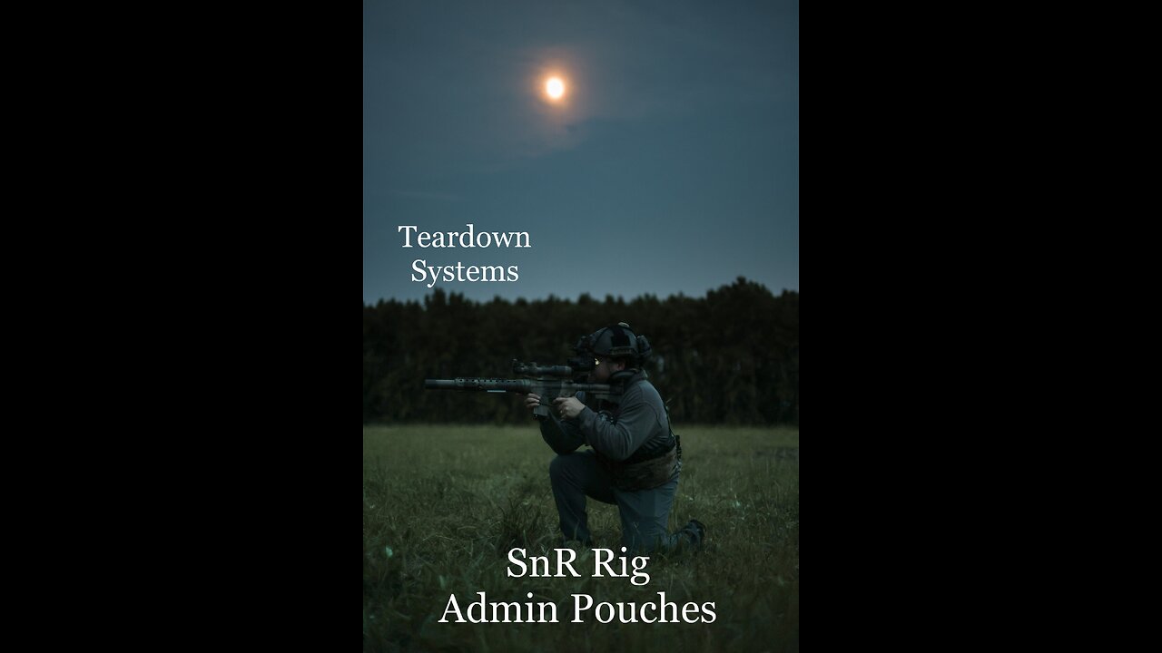 SnR Rig Admin pouches - Teardown Systems