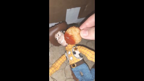 woodys burger king breakfast mukbang
