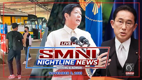 SMNI Nightline News with Admar Vilando and Jayson Rubrico | November 3, 2023