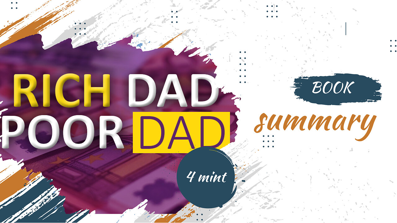 Rich Dad Poor Dad' Book Summary & Insights