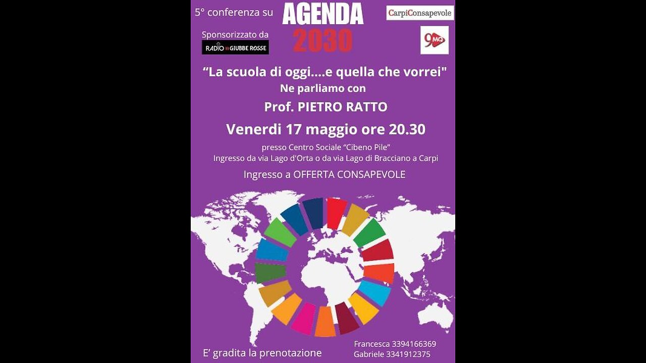 Carpi 17.05.2024 - Pietro Ratto - La scuola di oggi.... e quella che vorrei Pt. 1