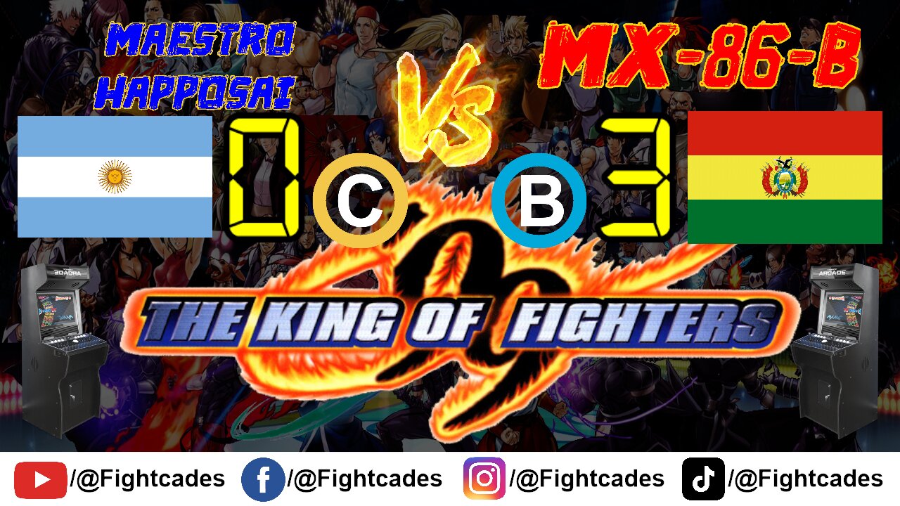 Kof 99 - 🇦🇷 Maestro Happosai 0️⃣-FT3-3️⃣ 🇧🇴 MX-86-B [20/12/2023]