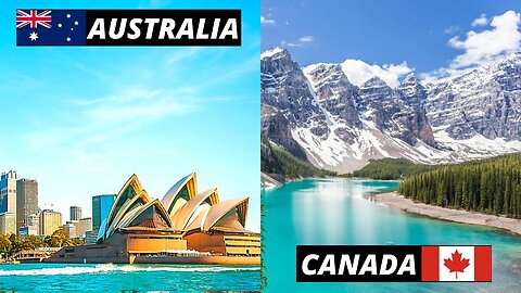 Australia VS Canada - Country Comparison (2023)