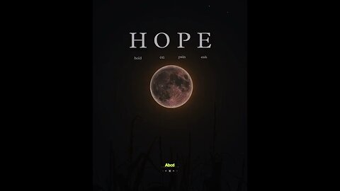 Keep hope alive☘️