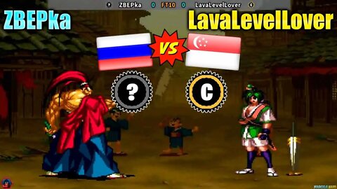 Samurai Shodown III (ZBEPka Vs. LavaLevelLover) [Russia Vs. Singapore]
