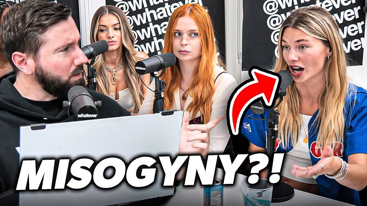 She Thinks Brian Benefits From MlSOGYNY But He DESTROYS Her Arguments