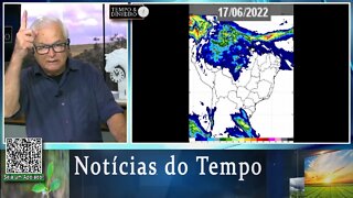 Previsão do tempo mostra corredor de chuva e muita umidade exceto Brasil central