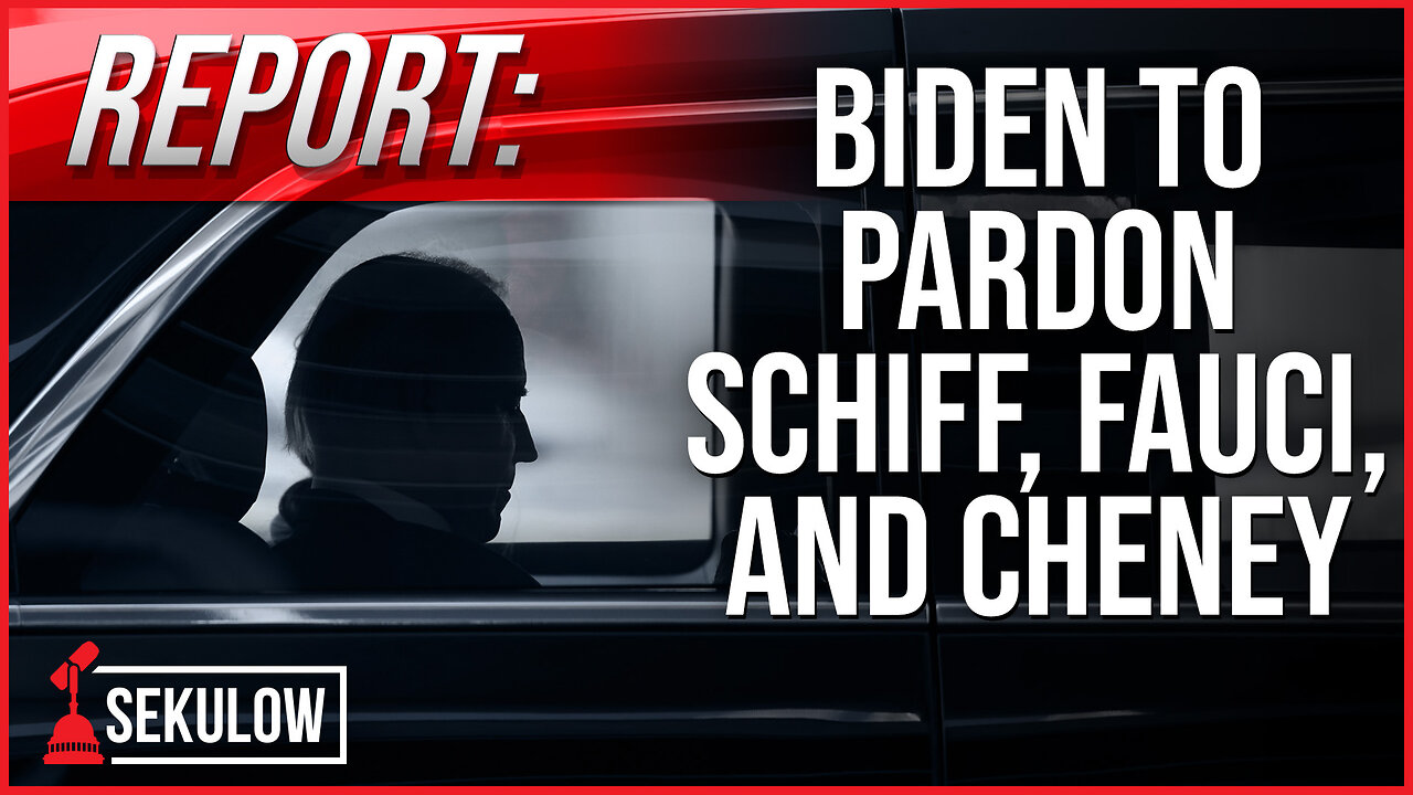 REPORT: Biden to Pardon Schiff, Fauci, and Cheney