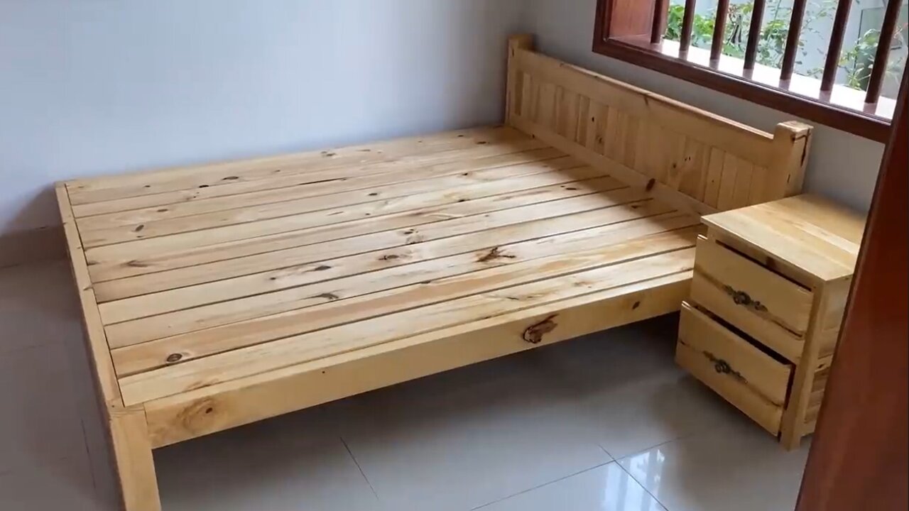 Woodworking -How to make a fantastic bed.