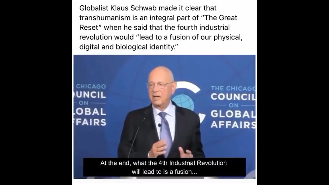 Klaus - Transhuminism - Great Reset