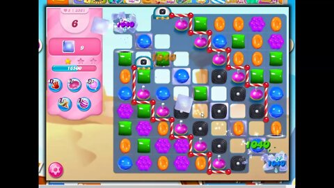 Candy Crush Level 3561 Talkthrough, 17 Moves 0 Boosters