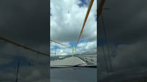 Timelapse drive over a bridge