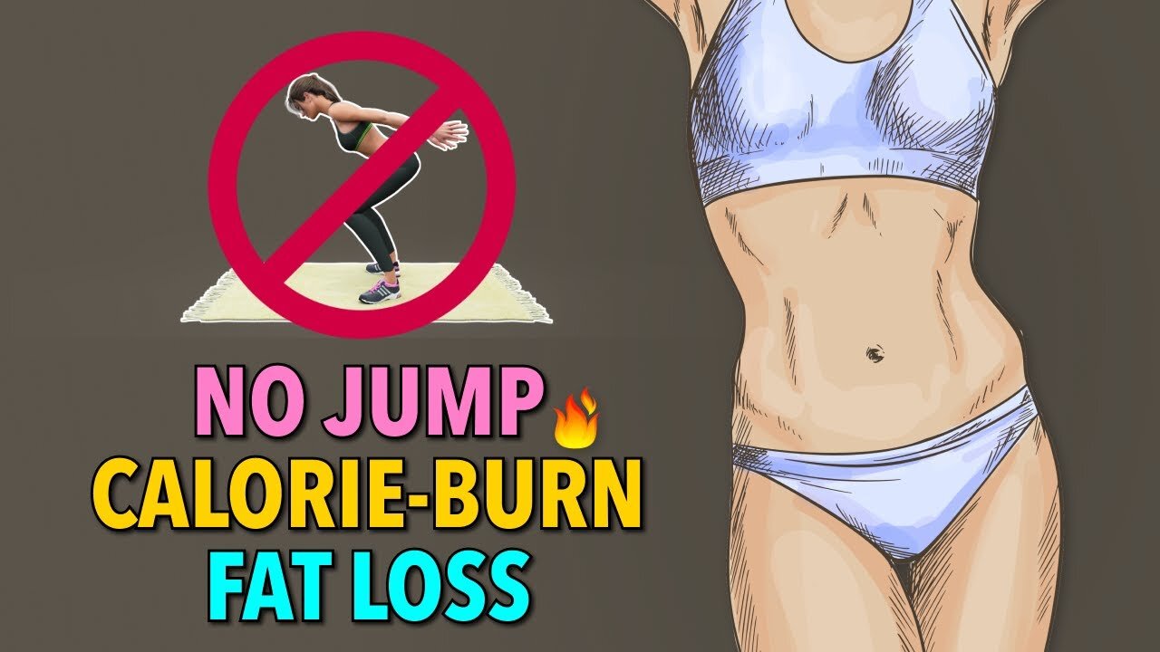 35-Minute Low-Impact Cardio Routine For Burning Calories And Losing Fat