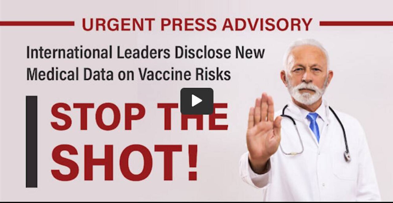 Stop The Shot livestream from The Truth For Health Foundation