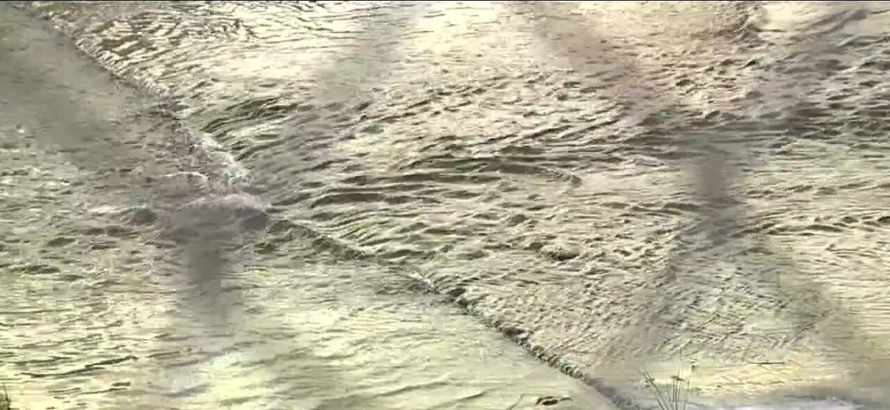 Rain causes slippery roads in throughout the Las Vegas valley