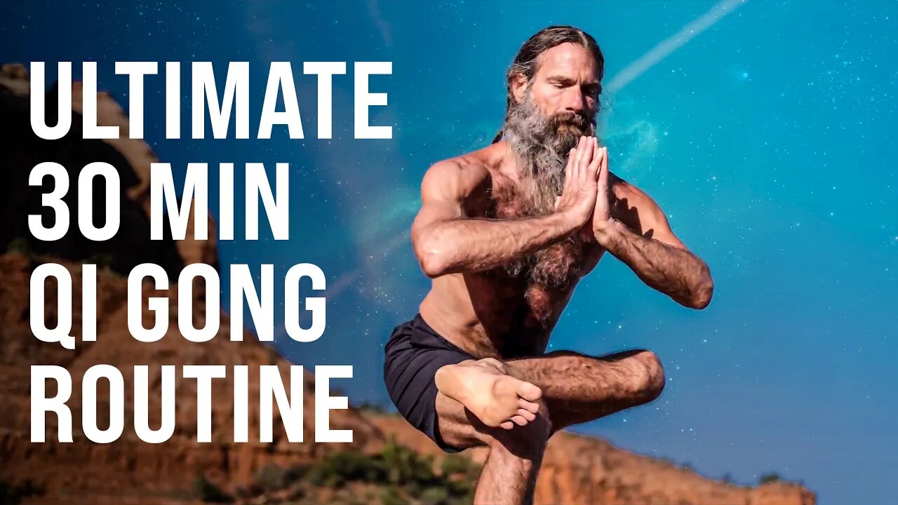 Qi Gong Full 30-Minute Restorative Routine w Binaural beats | #SedonaHealingCollective